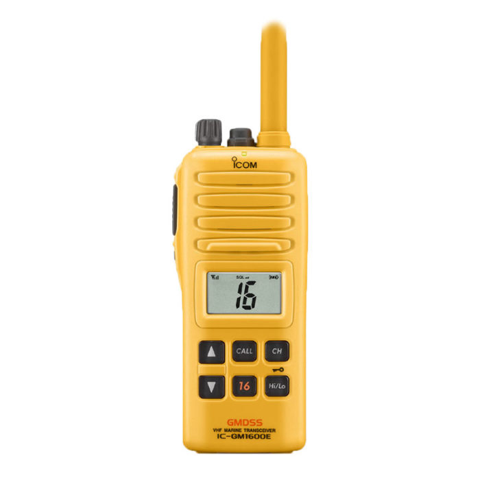 Icom IC-GM1600E GMDSS 救生艇 VHF 海事对讲机