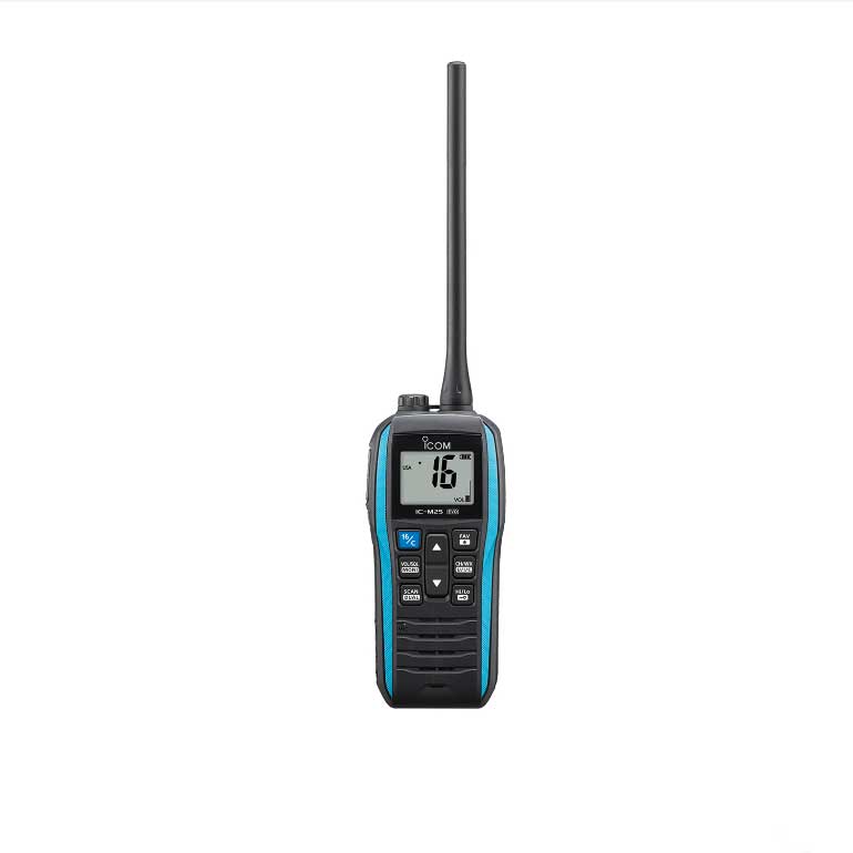 Icom IC-M25EURO EVO 漂浮式 VHF 海事手持对讲机