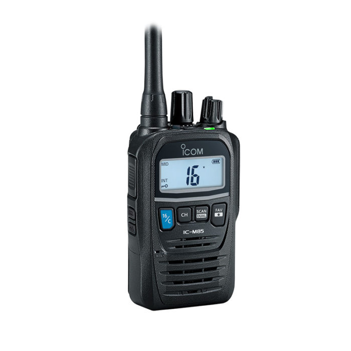 Icom IC-M85E VHF 海事 / PMR 混用手持对讲机