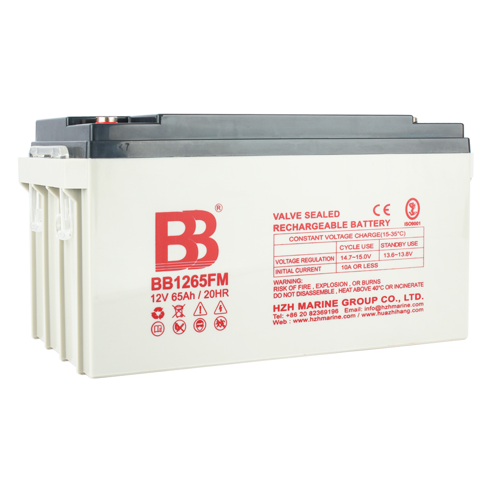 12V65Ah船用深循环蓄电池